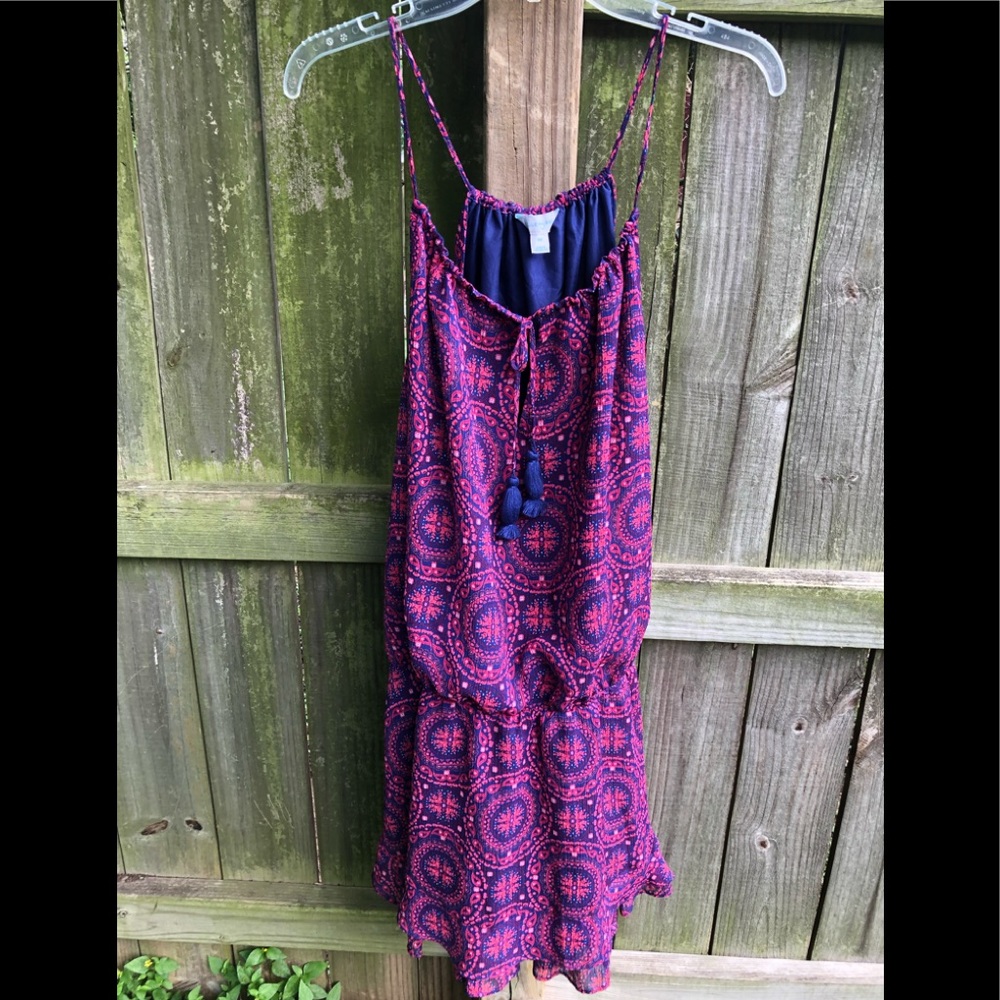 Belle + Sky Dress Medallion Print Dress